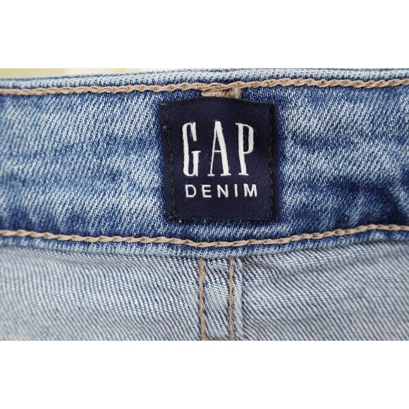 Gap Denim Women's Curvy True Skinny High Rise Distressed Jeans Size 16/33 Tall - Picture 15 of 16